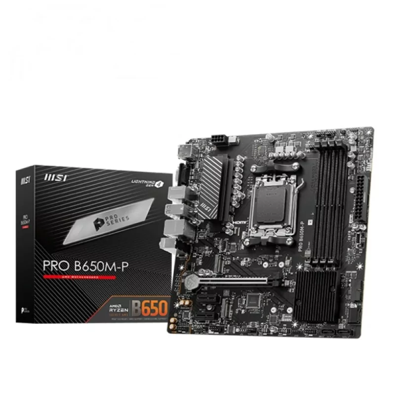 MSI Pro B650M-P mATX Motherboard MSI Pro B650M-P mATX Motherboard